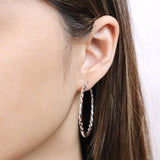 CHHO385_00 Hoops & Huggies Diamond Hoops