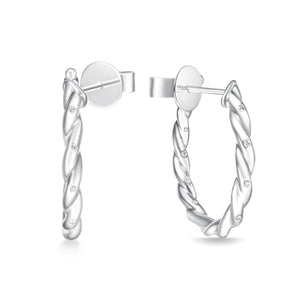 CHHO387_00 Hoops & Huggies Diamond Hoops