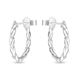 CHHO387_00 Hoops & Huggies Diamond Hoops