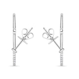 CHHO438_00 Hoops & Huggies Diamond Hoops