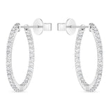 CHHO439_00 Hoops & Huggies Diamond Hoops