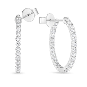 CHHO440_00 Hoops & Huggies Diamond Hoops