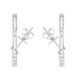 CHHO441_00 Hoops & Huggies Diamond Hoops