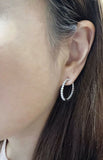 CHHO441_00 Hoops & Huggies Diamond Hoops