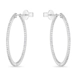 CHHO442_00 Hoops & Huggies Diamond Hoops