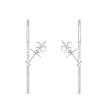 CHHO442_00 Hoops & Huggies Diamond Hoops