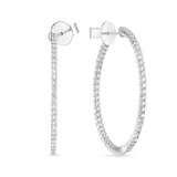 CHHO443_00 Hoops & Huggies Diamond Hoops