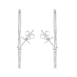 CHHO443_00 Hoops & Huggies Diamond Hoops