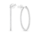 CHHO444_00 Hoops & Huggies Diamond Hoops