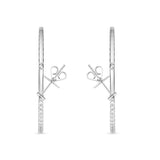 CHHO444_00 Hoops & Huggies Diamond Hoops