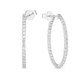 CHHO445_00 Hoops & Huggies Diamond Hoops