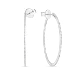 CHHO446_00 Hoops & Huggies Diamond Hoops
