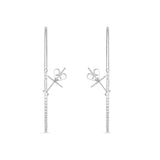 CHHO447_00 Hoops & Huggies Diamond Hoops