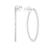 CHHO449_00 Hoops & Huggies Diamond Hoops