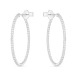 CHHO449_00 Hoops & Huggies Diamond Hoops