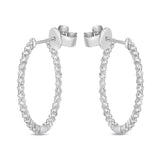 CHHO453_00 Hoops & Huggies Diamond Hoops