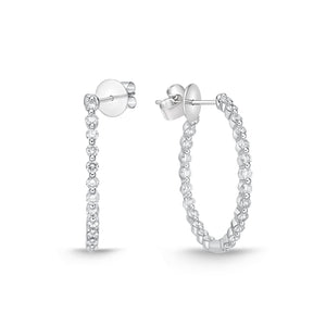 CHHO454_00 Hoops & Huggies Diamond Hoops