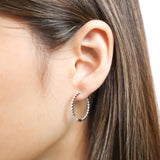 CHHO454_00 Hoops & Huggies Diamond Hoops
