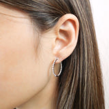 CHHO454_00 Hoops & Huggies Diamond Hoops