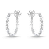 CHHO455_00 Hoops & Huggies Diamond Hoops