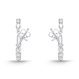 CHHO456_00 Hoops & Huggies Diamond Hoops