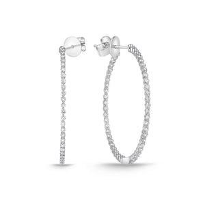 CHHO457_00 Hoops & Huggies Diamond Hoops