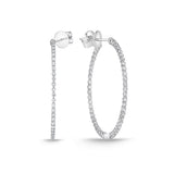 CHHO457_00 Hoops & Huggies Diamond Hoops