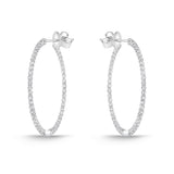 CHHO457_00 Hoops & Huggies Diamond Hoops
