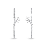 CHHO457_00 Hoops & Huggies Diamond Hoops