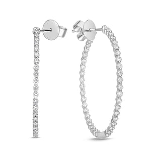 CHHO458_00 Hoops & Huggies Diamond Hoops