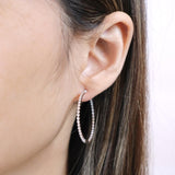 CHHO458_00 Hoops & Huggies Diamond Hoops