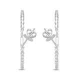 CHHO459_00 Hoops & Huggies Diamond Hoops