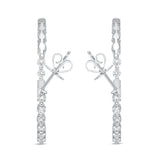 CHHO460_00 Hoops & Huggies Diamond Hoops