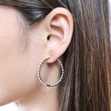 CHHO460_00 Hoops & Huggies Diamond Hoops