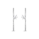 CHHO463_00 Hoops & Huggies Diamond Hoops