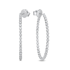 CHHO464_00 Hoops & Huggies Diamond Hoops