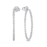 CHHO464_00 Hoops & Huggies Diamond Hoops