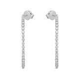 CHHO464_00 Hoops & Huggies Diamond Hoops