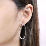 CHHO464_00 Hoops & Huggies Diamond Hoops