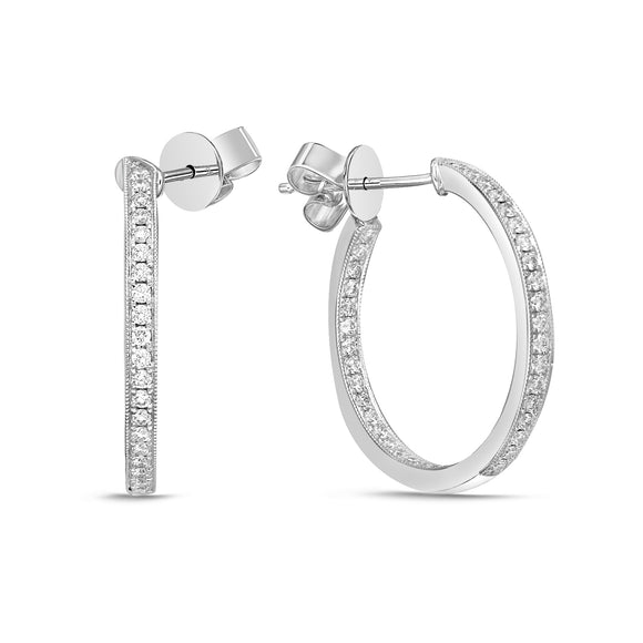 CHHO468_00 Hoops & Huggies Diamond Hoops