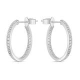 CHHO469_00 Hoops & Huggies Diamond Hoops