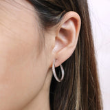 CHHO469_00 Hoops & Huggies Diamond Hoops