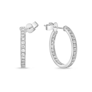 CHHO470_00 Hoops & Huggies Diamond Hoops
