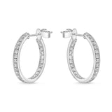 CHHO470_00 Hoops & Huggies Diamond Hoops
