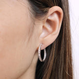 CHHO470_00 Hoops & Huggies Diamond Hoops
