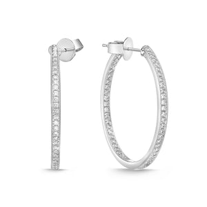 CHHO473_00 Hoops & Huggies Diamond Hoops
