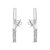 CHHO475_00 Hoops & Huggies Diamond Hoops