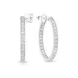 CHHO476_00 Hoops & Huggies Diamond Hoops