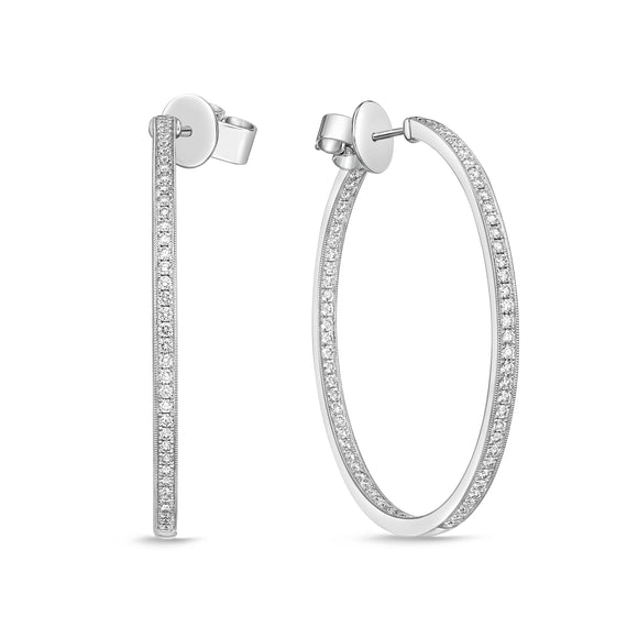 CHHO477_00 Hoops & Huggies Diamond Hoops