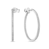 CHHO477_00 Hoops & Huggies Diamond Hoops